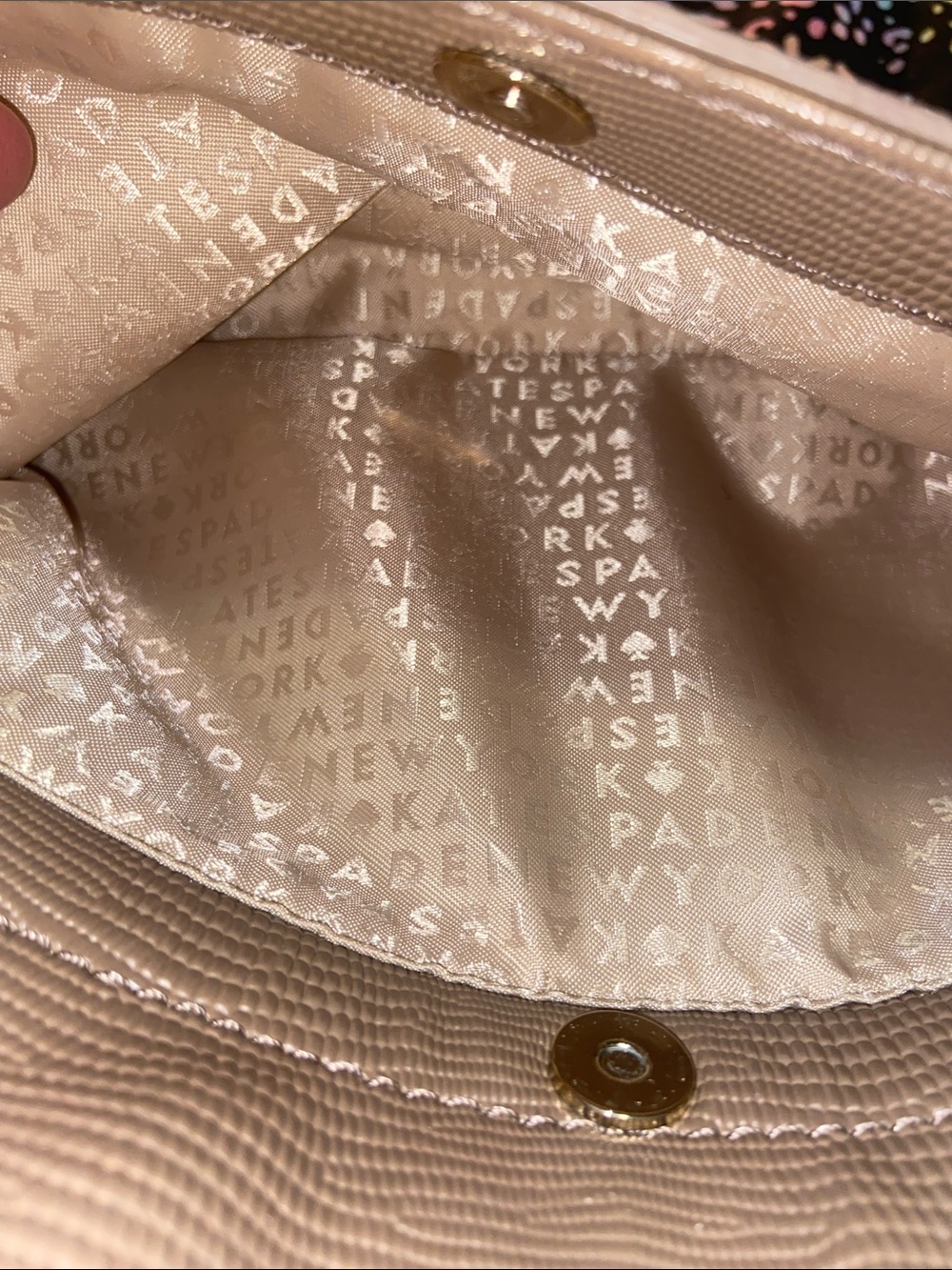 kate spade Beige Shoulder Bag with Gold Hardware - Picture 10 of 15